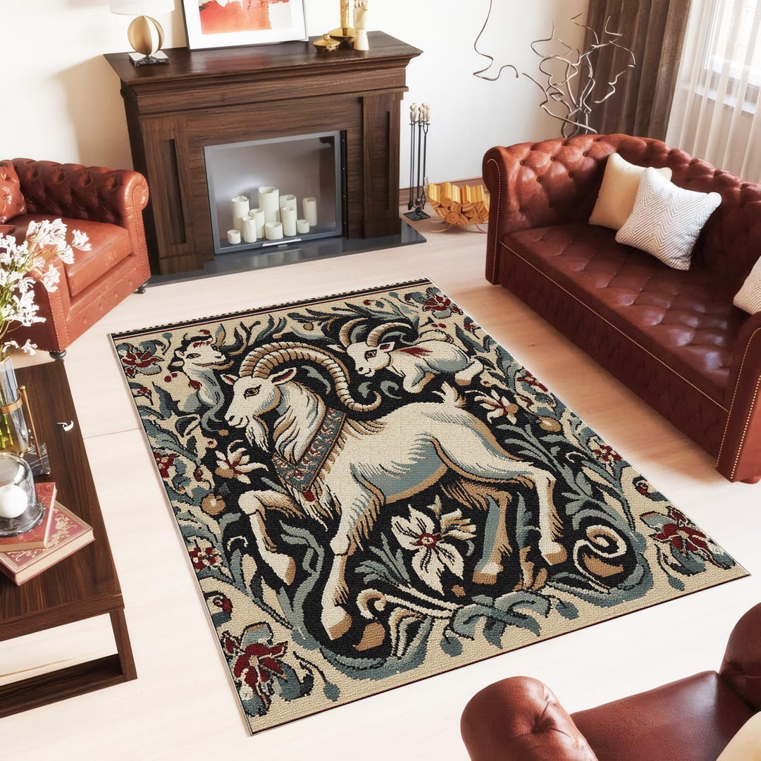 Syrian 45cmx60cm Rug | Oriental Mesopotamian Carpet | Traditional ...