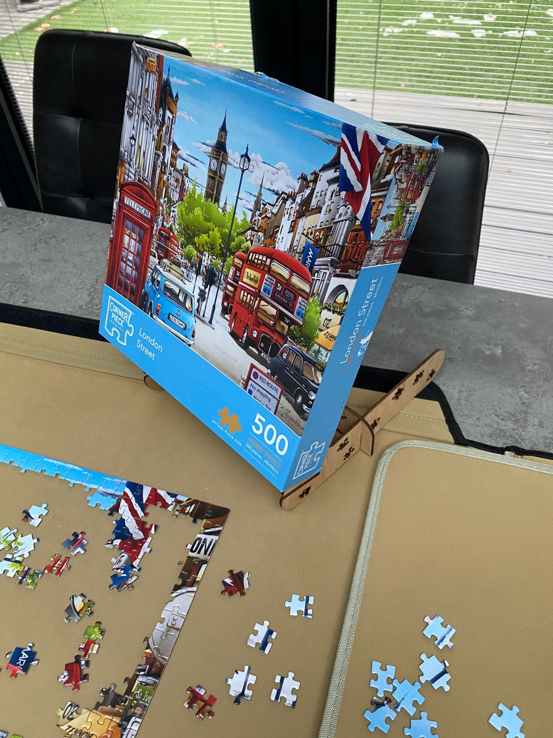 Jigsaw Box Stand. Quality Puzzle Box Lid Stand Easy Viewing Etsy UK