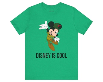 Mickey Mouse as Peter Pan T-Shirt, Disney Cartoon Graphic Tee