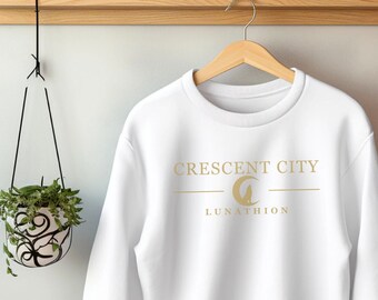 SJM Crescent City Sweatshirt, Sarah J Maas Sweater, Acotar Shirt, SJM Merch, Acotar Merch, Crescent City Shirt
