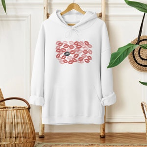 Love and Kisses Fuzzy Hoodie Phillies main image 0