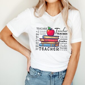 Teacher Shirt, Gift for Teacher, Elementary Teacher Shirt, Teacher Tshirt, Teacher Appreciation, Back to School Shirt, Teacher Gift