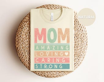 Mama Kurzarm Tshirt, Mama Era Tshirt, süßes Mama Shirt, Geschenk für Mama, Muttertagsgeschenk für Mama, einzigartiges Mama Geschenk, Mama Geburtstagsgeschenk