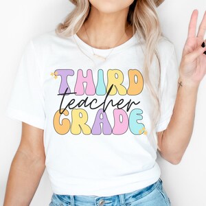 Third Grade Teacher Shirt, Third Grade Team, Back To School Shirt, 3rd Grade Shirt, Elementary School Teacher Shirt, Grade Level Shirt