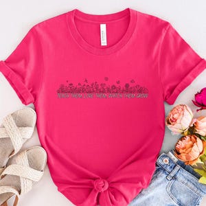 Lehrer-Shirts, Lehren Sie sie, Lieben Sie sie, Beobachten Sie, dass sie wachsen, Kindergarten-Shirt, Blumen-Lehrer-Shirt, Lehrer-Leben-Shirt