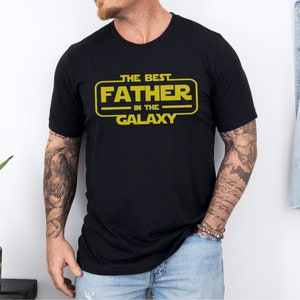 Best Father In The Galaxy Shirt For Dad, Comfort Colors Shirt for Dad, Father&#39;s Day Gift, Father Shirt, Fathers Day Shirt, Gift For Dad