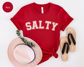 Salty Shirt Stay Salty Beach Shirt Beachy Shirt Trendy Beach Shirt Summer Shirt Vacation Shirt Gifts For Her