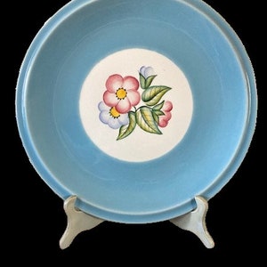 Rarely seen Vernon Kilns Pottery Rio Vista 14&quot; Serving Platter