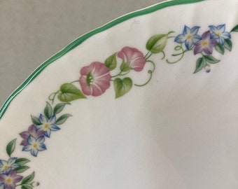 Royal Worcester English Garden Cake Plate - Etsy
