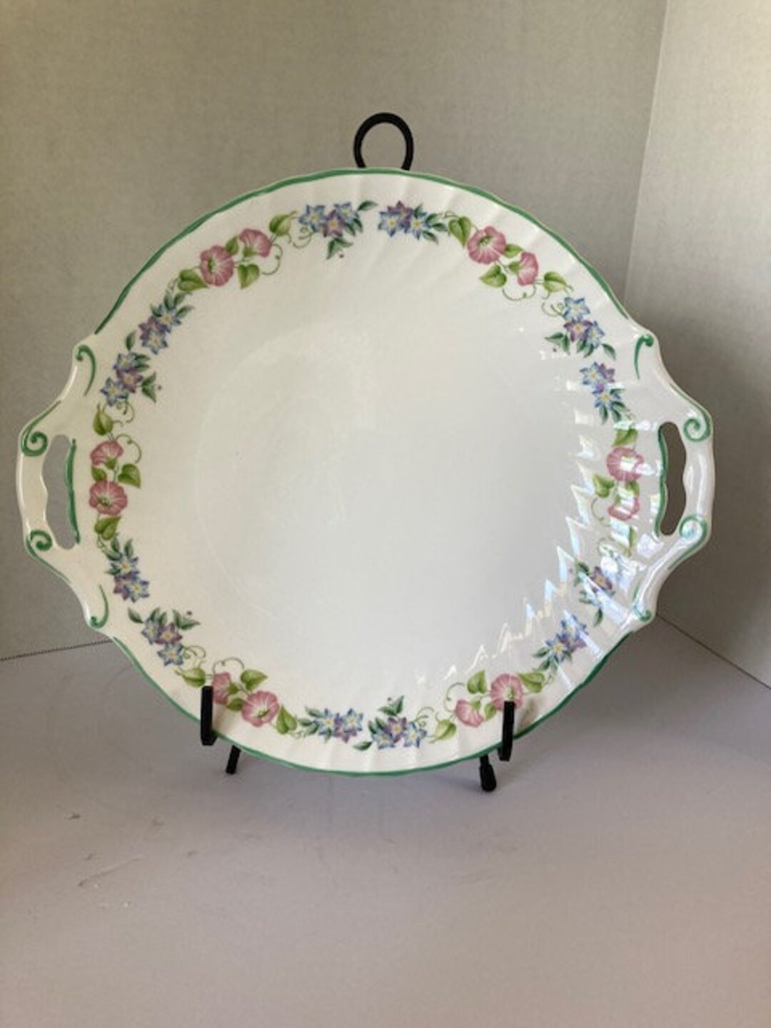 新品WORCESTER EnglishGarden CakePlate Royal Worcester English Garden Cake Plate - Etsy
