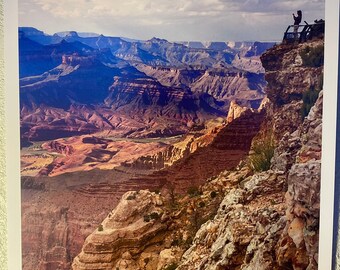 Póster del Gran Cañón estilo WPA de 12x18 - Lipan Point - Un verdadero tesoro americano