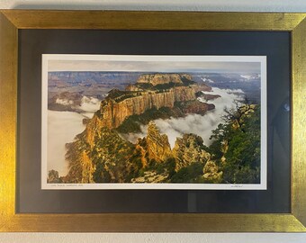 Impresión fotográfica enmarcada de 22 x 29 - Cape Royal North Rim Gran Cañón Arizona