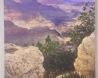 Impresión fotográfica de lienzo 16x20- Mohave Majesty, Parque Nacional del Gran Cañón Arizona