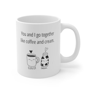 Cute Mugs, Valentines Mug, Funny Coffee Mug, Personalized Mugs, Couples Gift