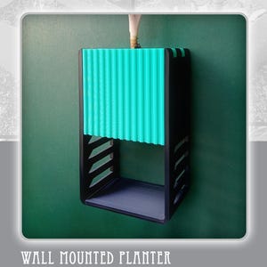 Wall Mounted Planter with Hidden Space STL (Not Physical Item!)