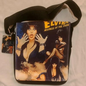 Horror Host// Crossbody Should Bag // Horror Purse & Keychain