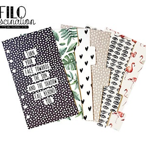 Register | Dividers The Sun Filofax Ring Binder Planner BuJo