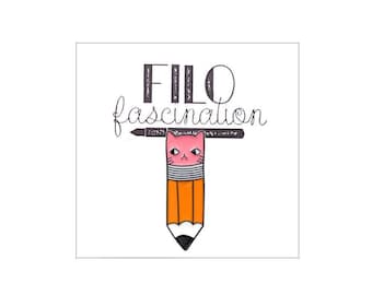 Pin Cat Pencil Junk Journal Planner Planner Diary BuJo Motivation