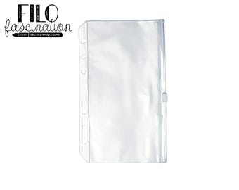 Plastic bag, cover, zipper, budget planning, envelope method, personal, A5