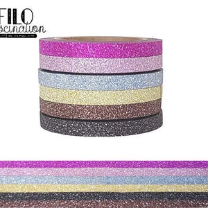 Washitape Set Glitter Dekoband Planen Budget Challenge Diary Junk Journal Scrapbook BuJo Journaling