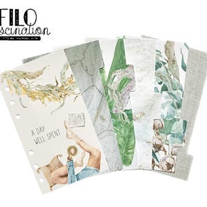 Register | Divider Well spent Filofax ring binder planner BuJo