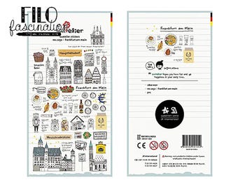 Sticker sheet Suatelier Frankfurt am Main