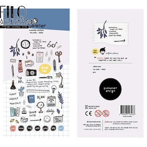 Stickerbogen Suatelier Daily