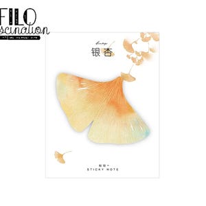 Sticky Notes Ginkgo kleurrijke sticky notes planning budget planning dagboek BuJo Post It sticky notes