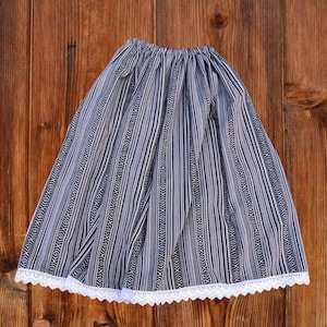 Handmade Folk-Inspired Skirt for Women | Sizes EU 34–54 / US 2–24