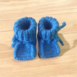 Handmade Newborn Booties – Soft Infant Shoes – Gender Neutral Baby Shower Gift