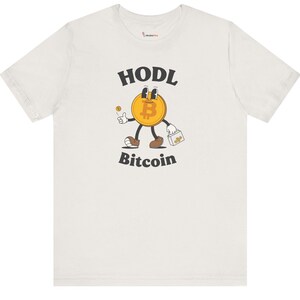 Vintage Bitcoin T-Shirt - Retro Cryptocurrency Apparel for Crypto Enthusiasts