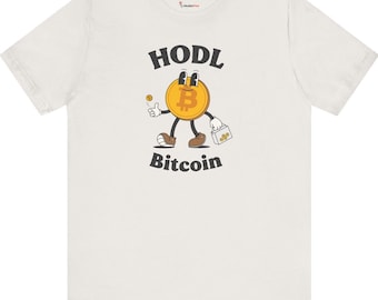 Vintage Bitcoin T-Shirt - Retro Cryptocurrency Apparel for Crypto Enthusiasts