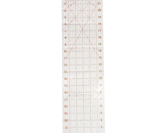Dafa 24 inch x 6 inch Quilting Ruler, an ideal sewing tool for quilting, patchwork and craft projects