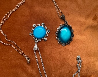 Collier en carreaux de céramique deux pièces