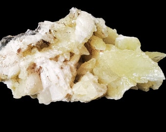 Yellow Calcite, Aragonite Crystals from Turkiye - 3650 grams