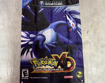 Pokemon XD Gale of Darkness Tapisserie murale drapeau personnalisée 2 x 3 pieds, Gamecube
