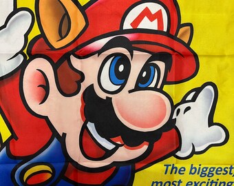 Super Mario Bros 3 Custom Wall Flag Banner Tapestry 2 X 3 Ft, NES