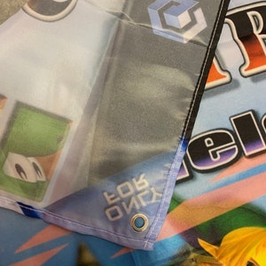 Super Smash Bros Melee Custom Wall Flag Banner Tapestry 2 X 3 Ft ...