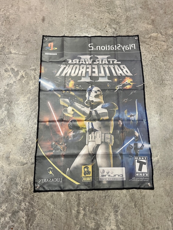 Star Wars Battlefront 2 Custom Wall Flag Banner Tapestry 2 X 3 Ft