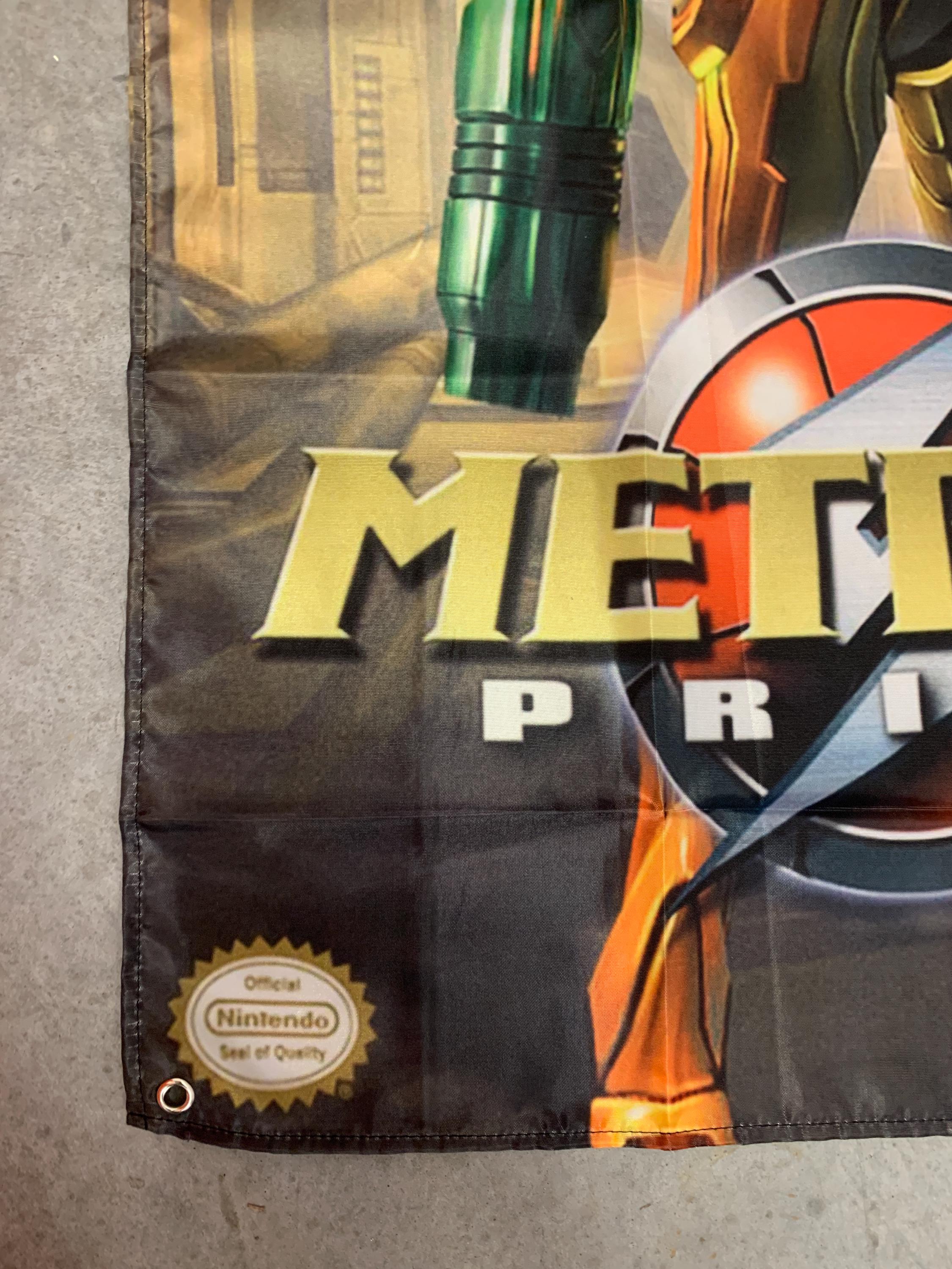 Metroid Prime Custom Wall Flag Banner Tapestry 2 X 3 Ft, Gamecube - Etsy