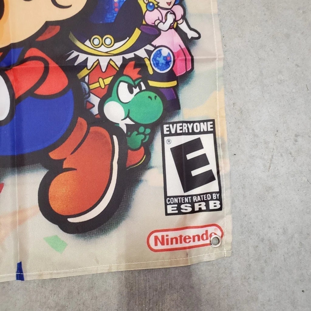 Paper Mario the Thousand Year Door Custom Wall Flag Banner Tapestry 2 X ...