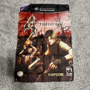 Resident Evil 4 Custom Wall Flag Banner Tapestry 2 X 3 Ft, Gamecube - Etsy