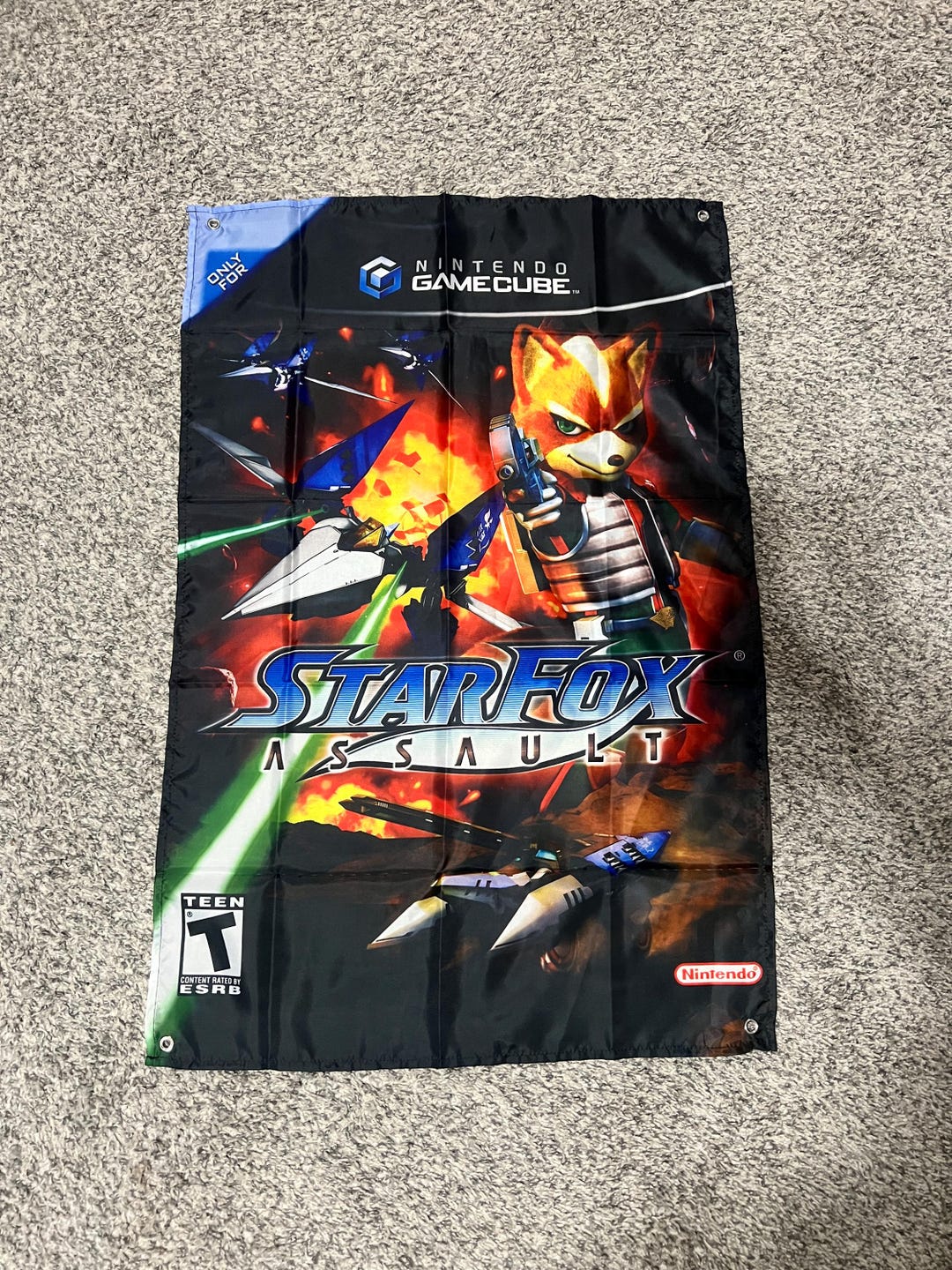 Star Fox Assault Custom Wall Flag Banner Tapestry 2 X 3 Ft, Gamecube - Etsy