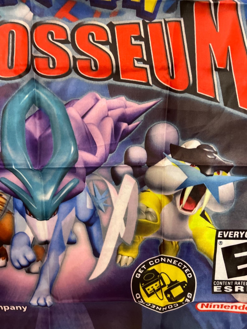 Pokemon Colosseum Custom Wall Flag Banner Tapestry 2 X 3 Ft, Gamecube ...