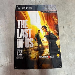 The Last of Us カスタム ウォール フラッグ バナー タペストリー 2 x 3 フィート、PS3 プレイステーション 3