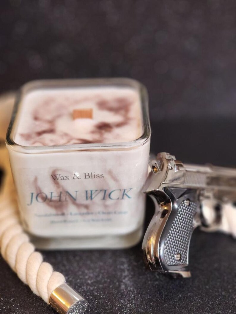 Wix & Bliss John Wick Candle Etsy