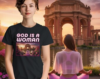 DIOS ES MUJER - Palacio de Bellas Artes - Camiseta unisex de cuello redondo de peso pesado / Gildan® 5000