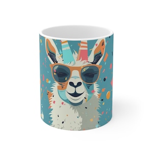 Cool Llama - Ceramic Mug 11oz