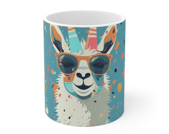 Cool Llama - Ceramic Mug 11oz