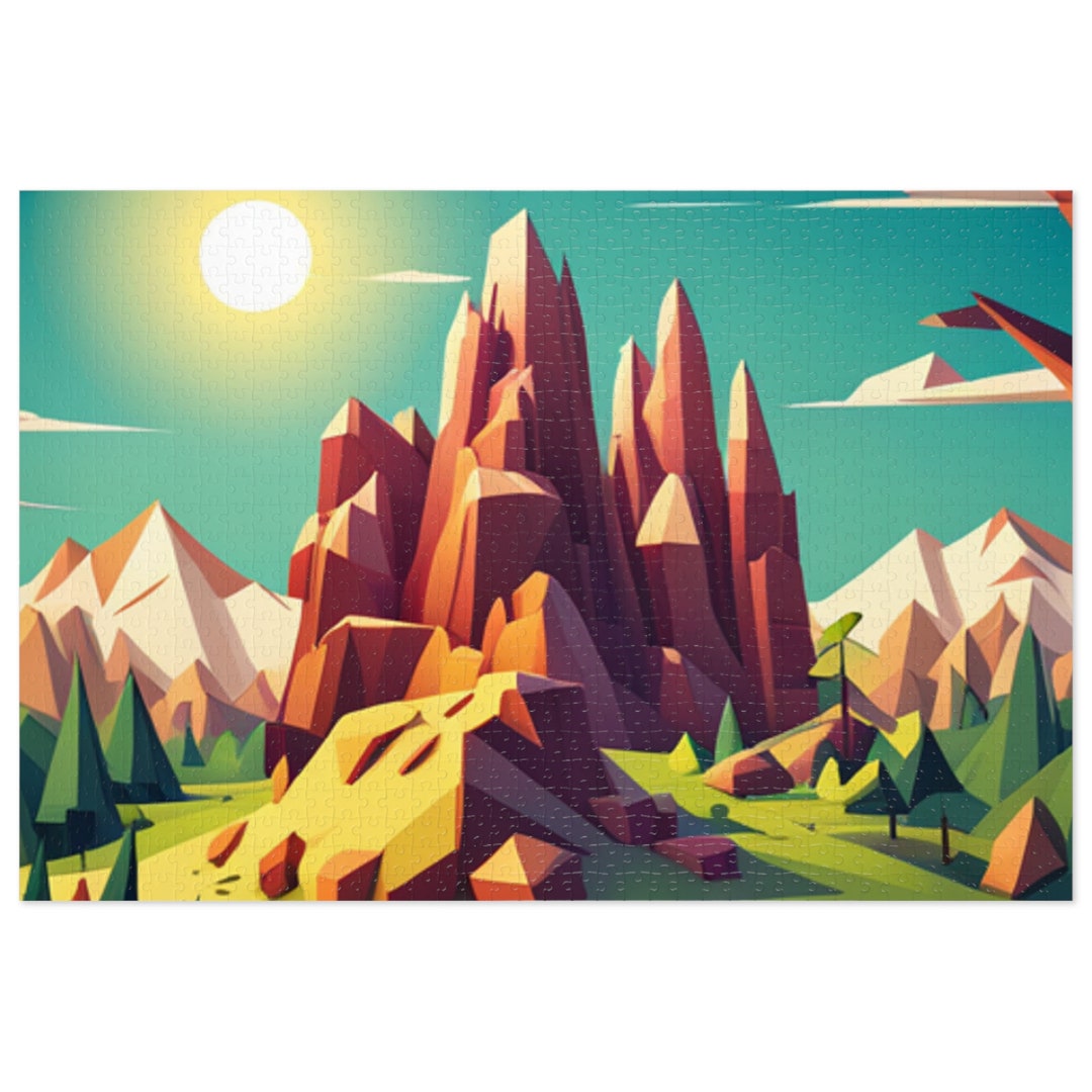 Jigsaw Puzzle Expert Level Intricate Cool Nature Jigsaw Puzzle Design